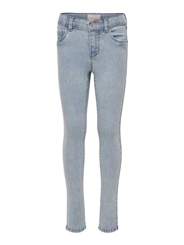 ONLY M dchen Konrain Life Reg Sk Dnm Pim016 Noos Jeans, Light Blue Denim, 122 EU von ONLY