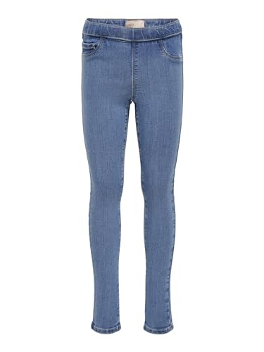 ONLY KIDS ONLY Girl's KONRAIN Life SPORTLEGGING DNM BJ009 NOOS Jeans, Medium Blue Denim, 152 von ONLY