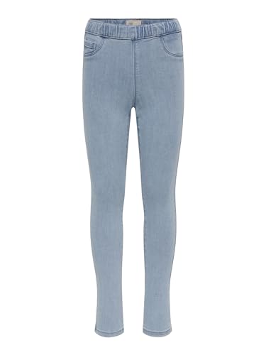 ONLY Mädchen Konrain Life Sportlegging Dnm Pim016noos Jeans, Light Blue Denim, 146 EU von ONLY