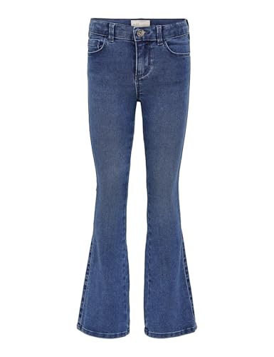 ONLY Mädchen Konroyal Life Reg Flared Pim504 Noos Jeans, Medium Blue Denim, 164 EU von ONLY
