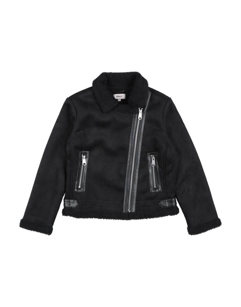 KIDS ONLY Shearling- & Kunstfell Kinder Schwarz von KIDS ONLY