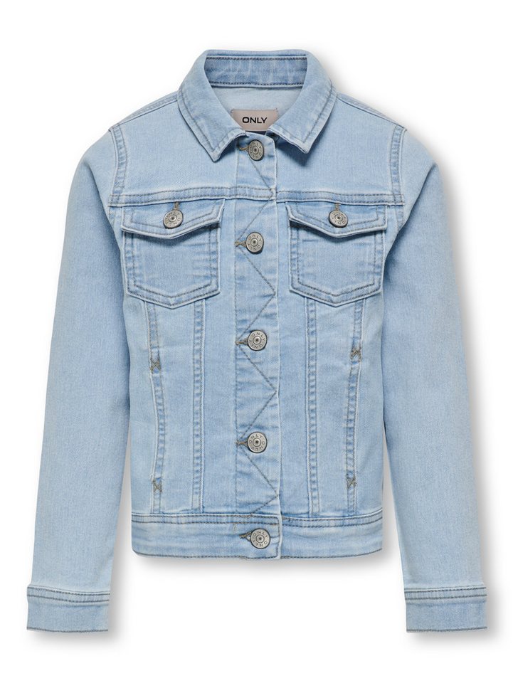 KIDS ONLY Jeansjacke KMGSARA LIGHT BLUE DNM JACKET NOOS von KIDS ONLY