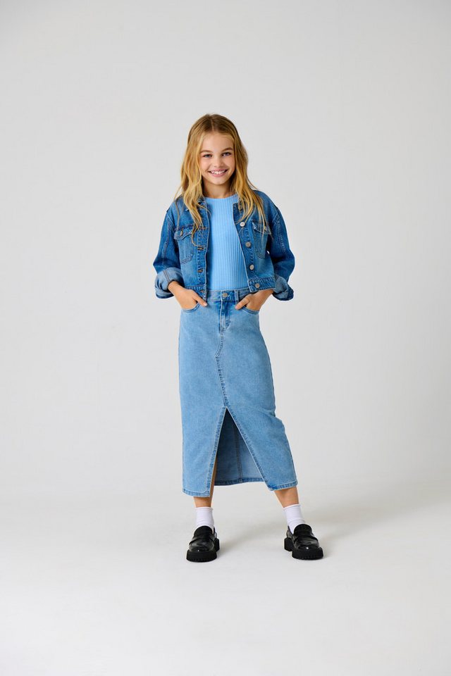 KIDS ONLY Jeansrock KOGSIRI FRONT SLIT SKIRT DNM GUA NOOS von KIDS ONLY