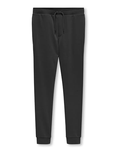 KIDS ONLY Jungen Koblassi Slim Pant SWT Noos Jogginghose, Schwarz, 158 EU von KIDS ONLY