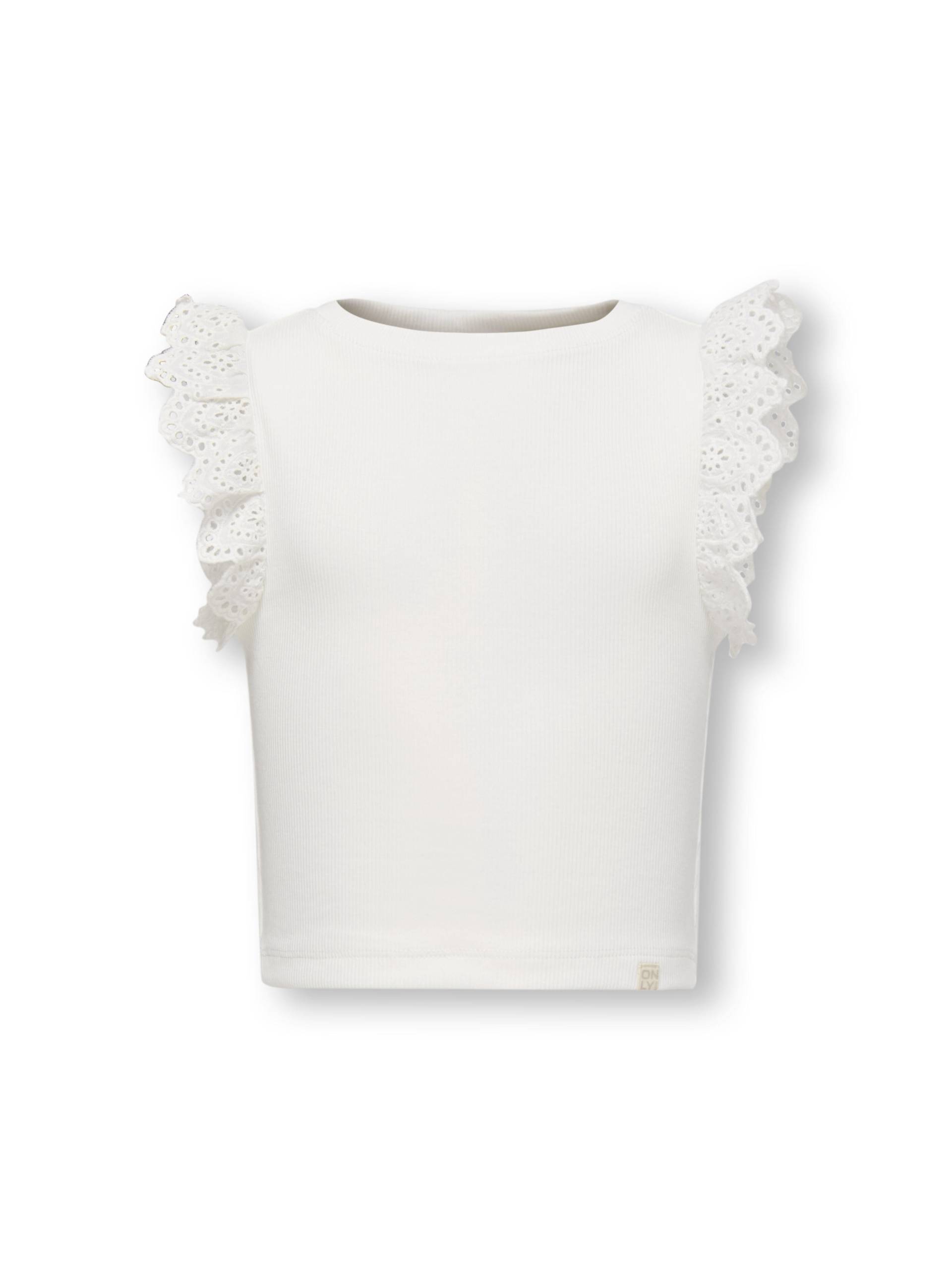 KIDS ONLY - KMGDREA LIIFE S/L DETAIL-TOP JRS cloud dancer - Gr. - 92 von KIDS ONLY