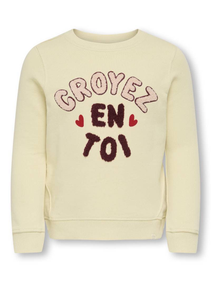 KIDS ONLY - KMGFRIDA LIFE L/S REG O-NECK BRU SWT birch - Gr. - 92 von KIDS ONLY