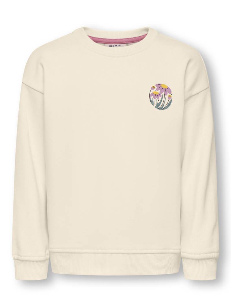 KIDS ONLY - KMGGERBARA LIFE L/S LOOSE O-NECK SWT antique white - Gr. - 116 von KIDS ONLY