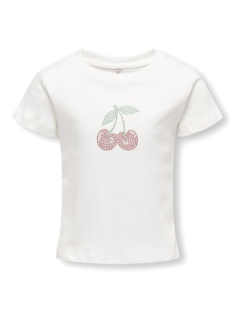 KIDS ONLY - KMGKIRA LIFE SS BLNG O-NECK TOP JRS cloud dancer - Gr. - 116 von KIDS ONLY