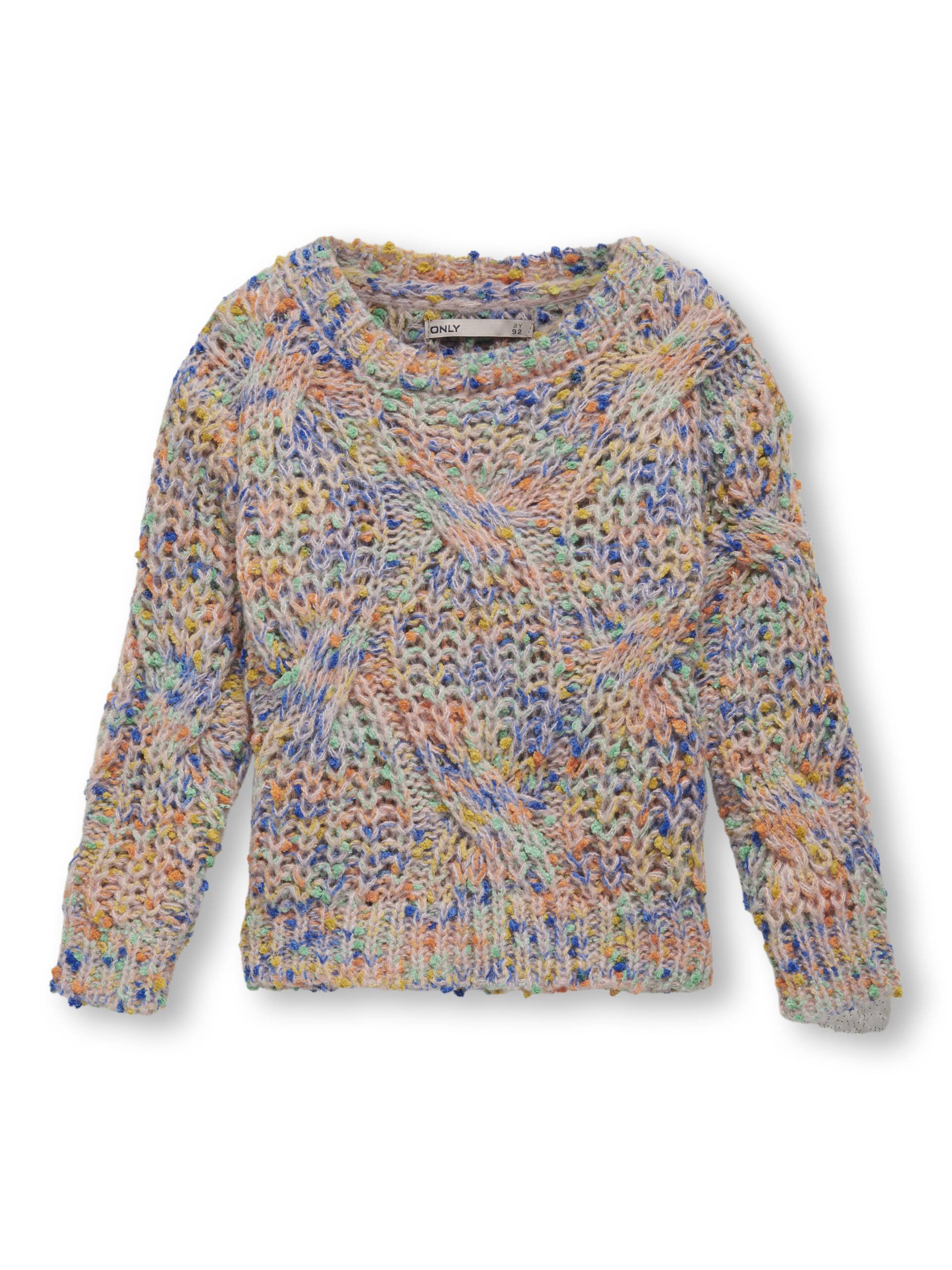 KIDS ONLY - KMGLUCA LS O-NECK KNT rose smoke - Gr. - 98 von KIDS ONLY