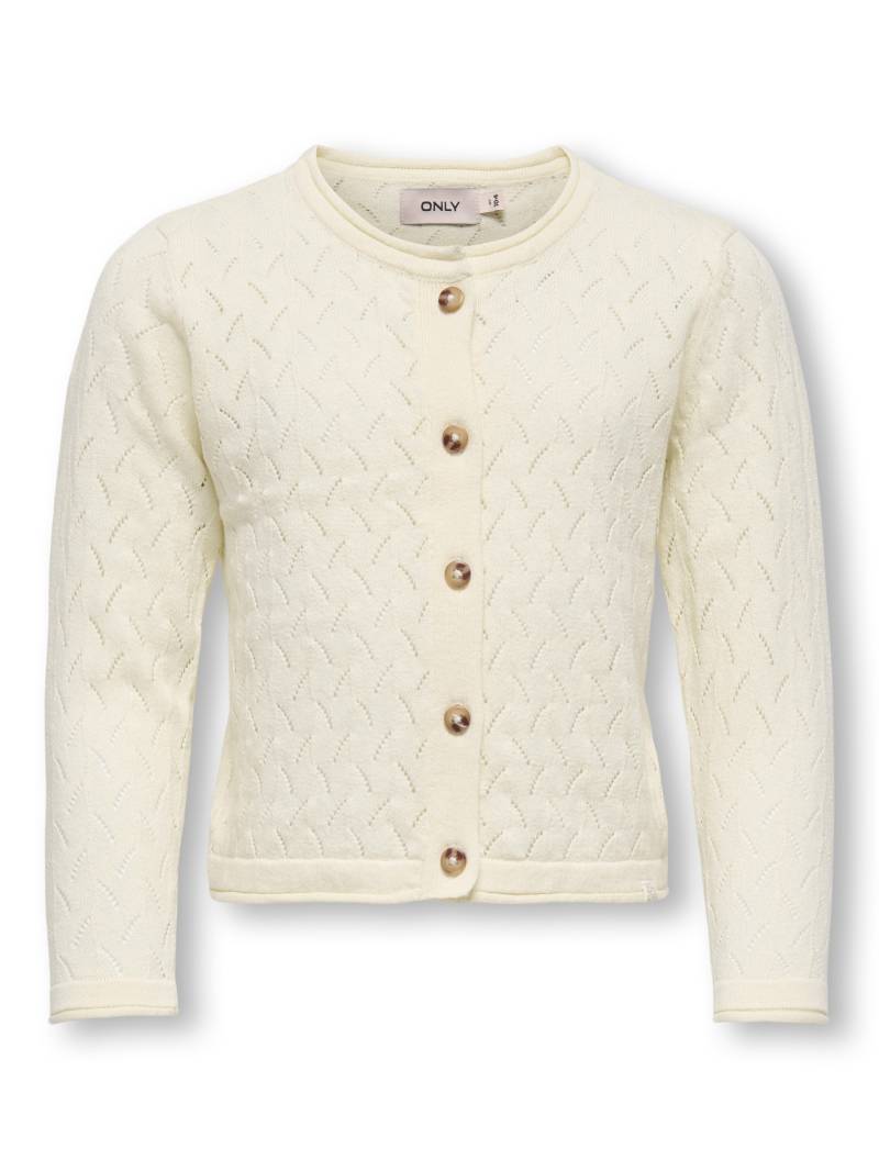KIDS ONLY - KMGMEGAN LIFE LS CARDIGAN KNT NOOS whitecap gray - Gr. - 116 von KIDS ONLY