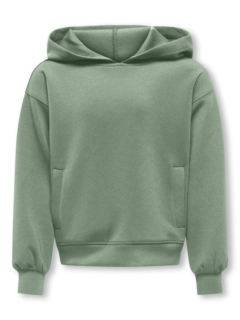 KIDS ONLY - KOGALINA L/S HOOD SWT hedge green von KIDS ONLY