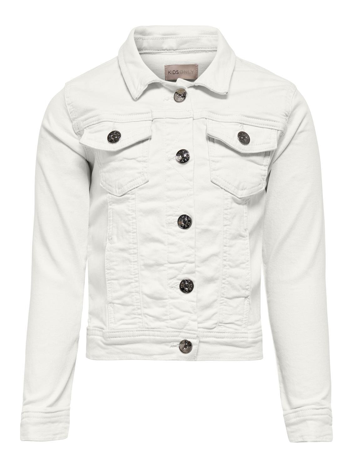 KIDS ONLY - KOGAMAZING COLORED JACKET PNT cloud dancer - Gr. - 158 von KIDS ONLY