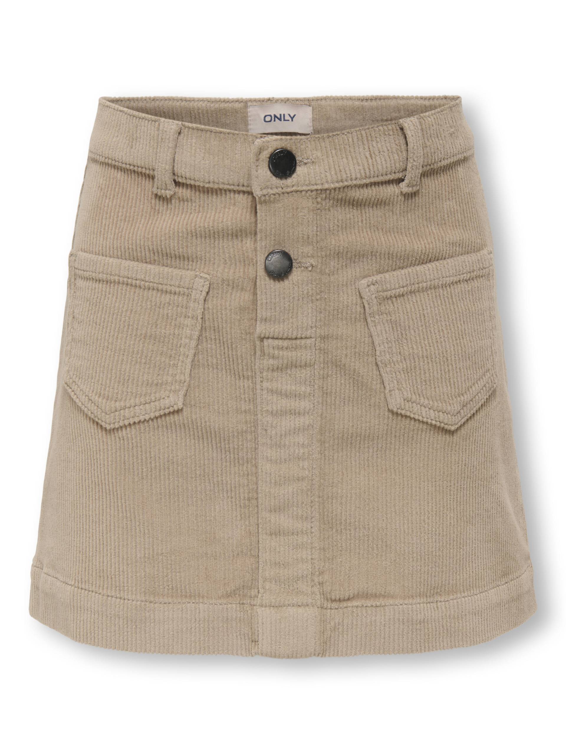 KIDS ONLY - KOGAMAZING GLOBAL HW CORD SKIRT PNT NOOS goat - Gr. - 152 von KIDS ONLY