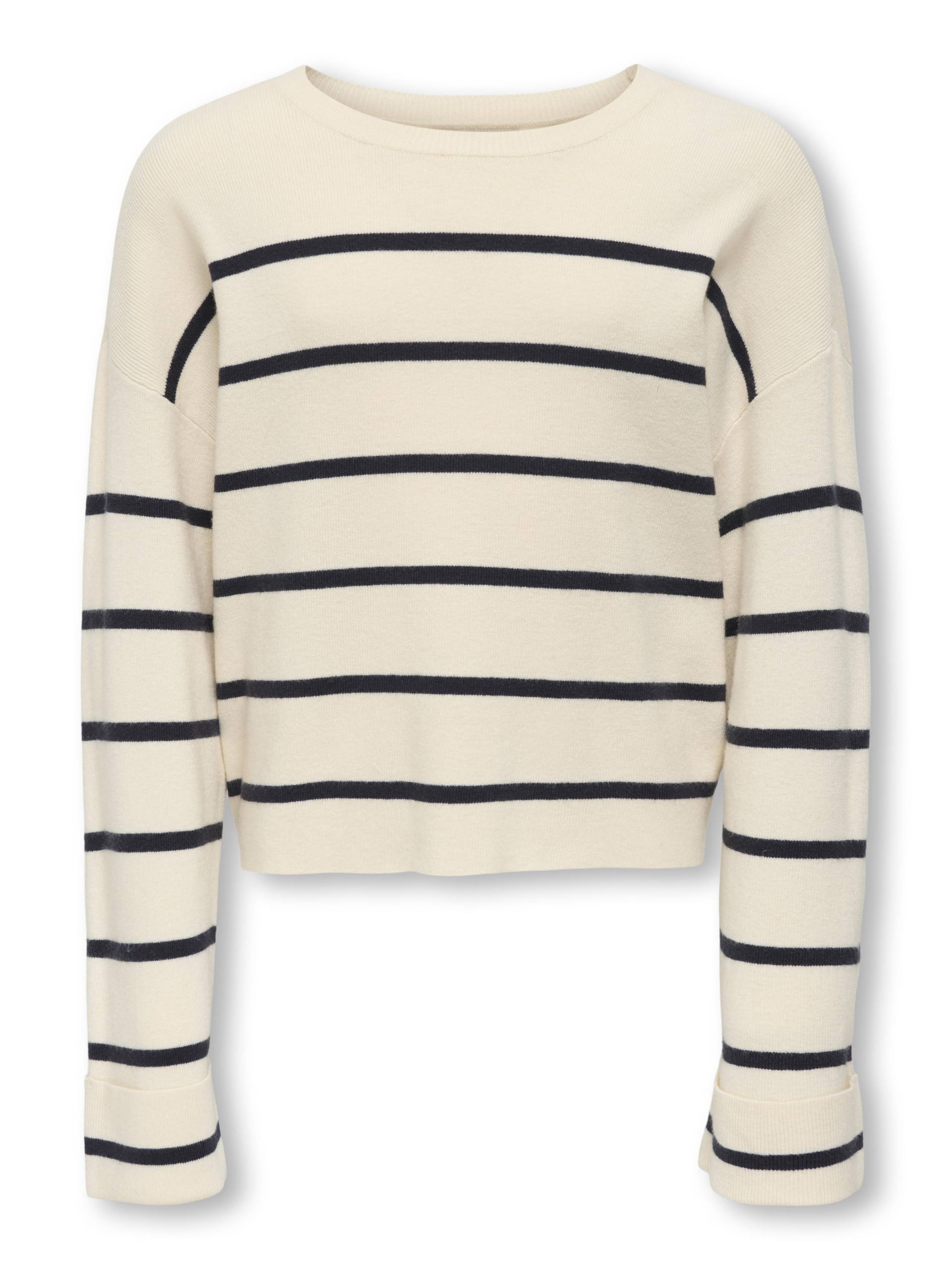 KIDS ONLY - KOGAMY LIFE LS O-NECK CP KNT birch von KIDS ONLY