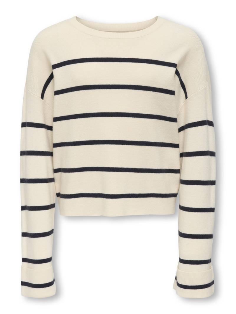 KIDS ONLY - KOGAMY LIFE LS O-NECK CP KNT birch von KIDS ONLY