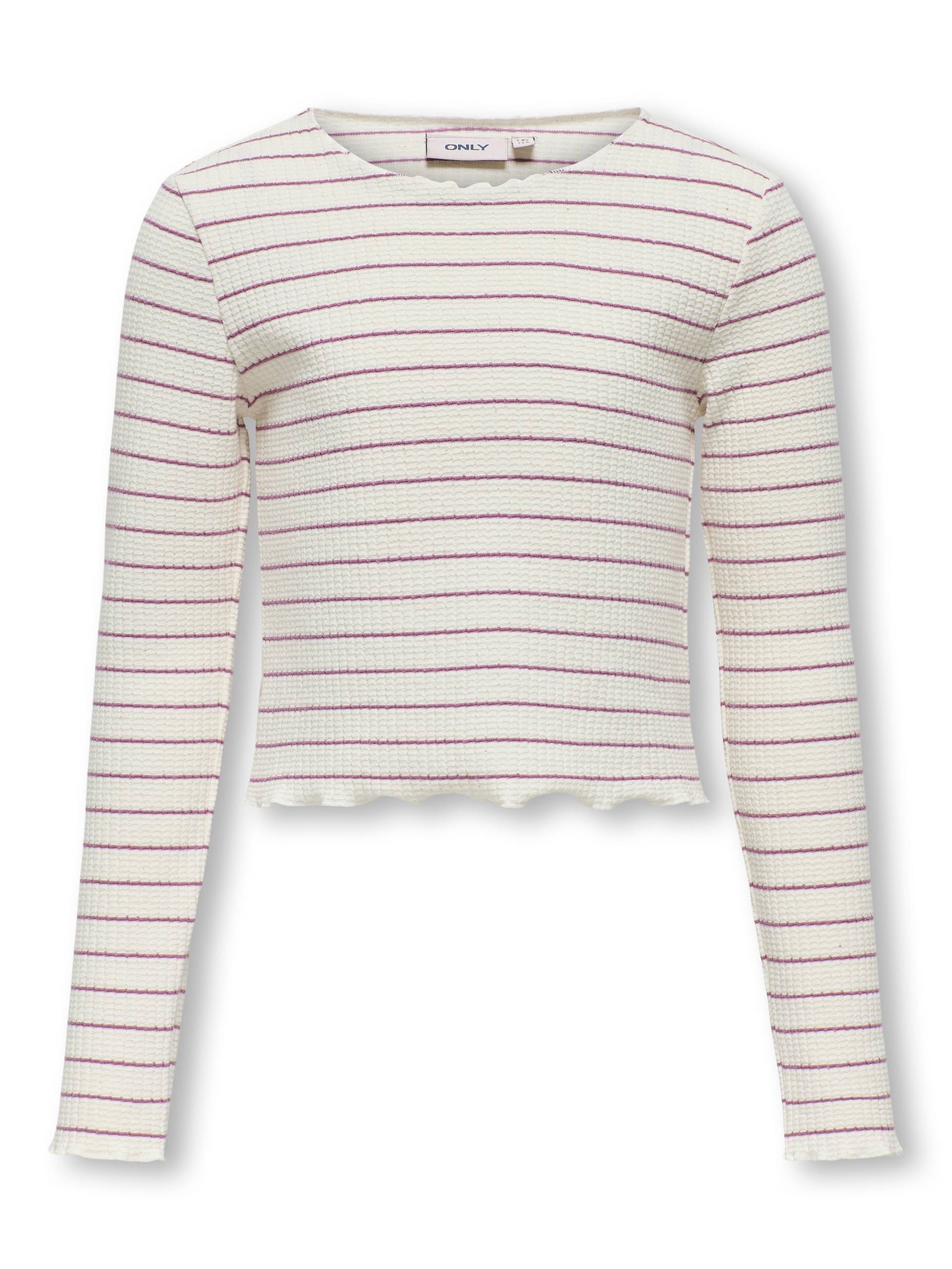 KIDS ONLY - KOGANITS LIFE LS CROPPED TOP JRS antique white von KIDS ONLY