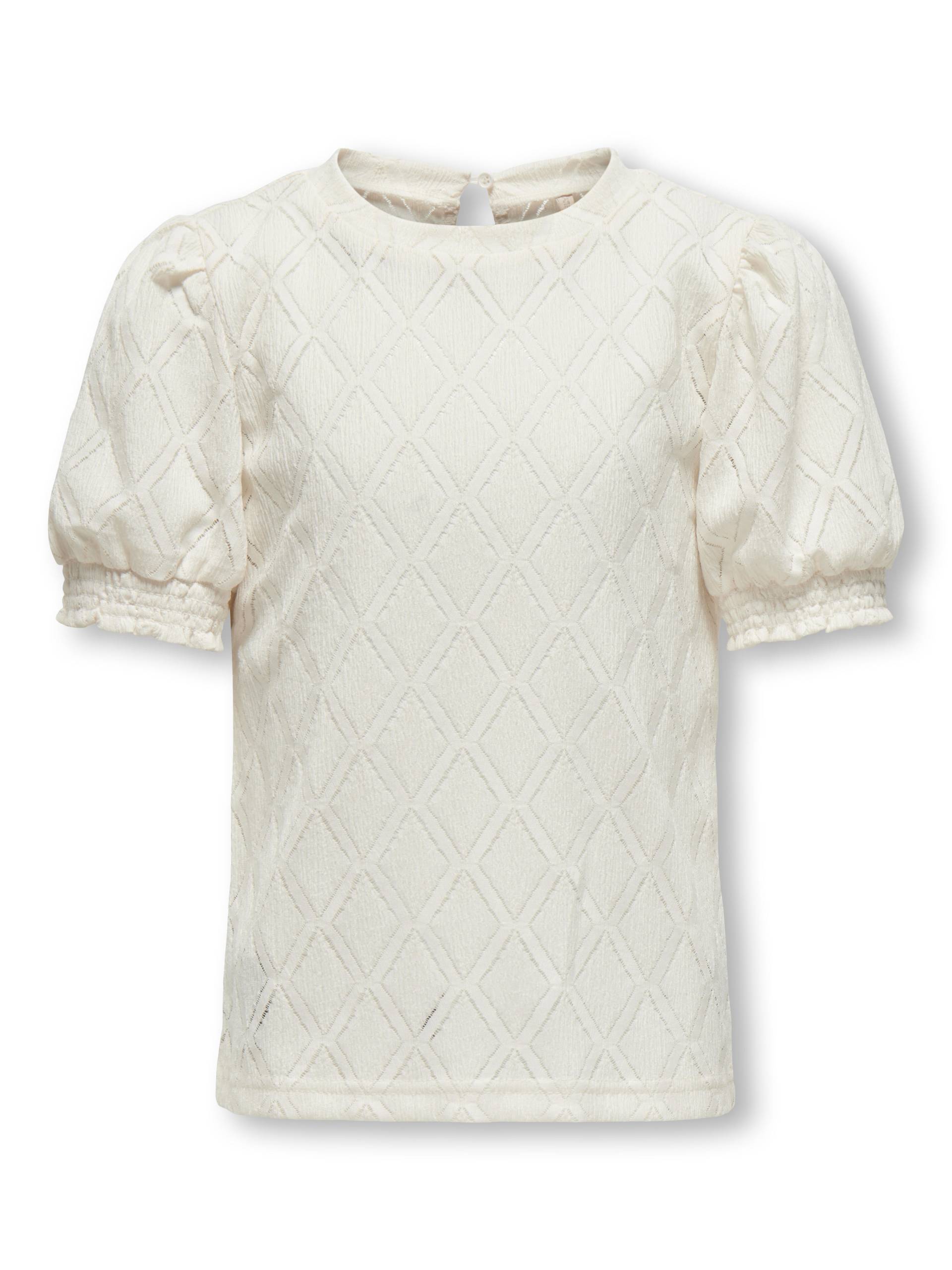 KIDS ONLY - KOGANN SS PUFF TOP JRS cloud dancer von KIDS ONLY