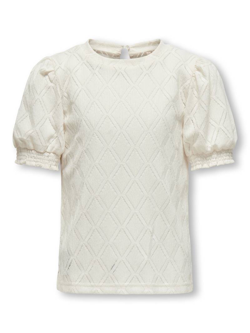 KIDS ONLY - KOGANN SS PUFF TOP JRS cloud dancer von KIDS ONLY