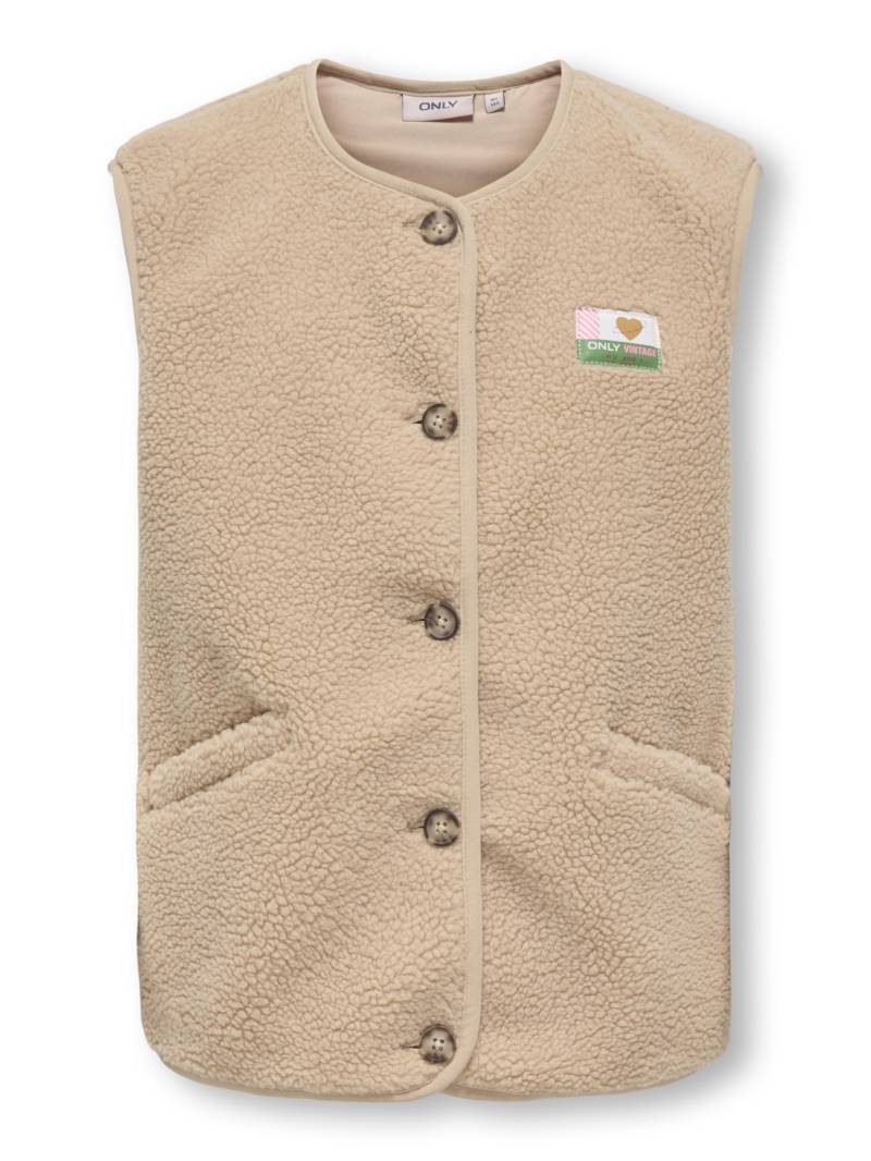 KIDS ONLY - KOGBABY LIFE TEDDY VEST CS PNT cuban sand - Gr. - 158 von KIDS ONLY