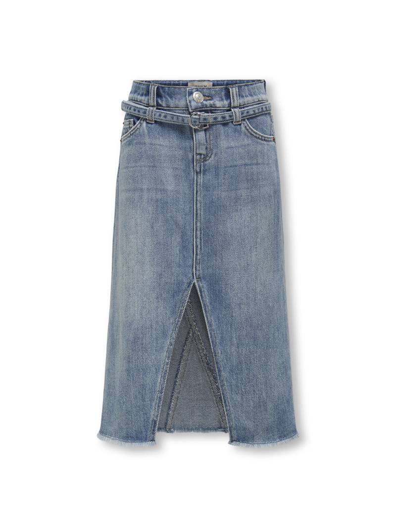 KIDS ONLY - KOGCADY DNM MIDI SKIRT GUA medium blue denim - Gr. - 152 von KIDS ONLY