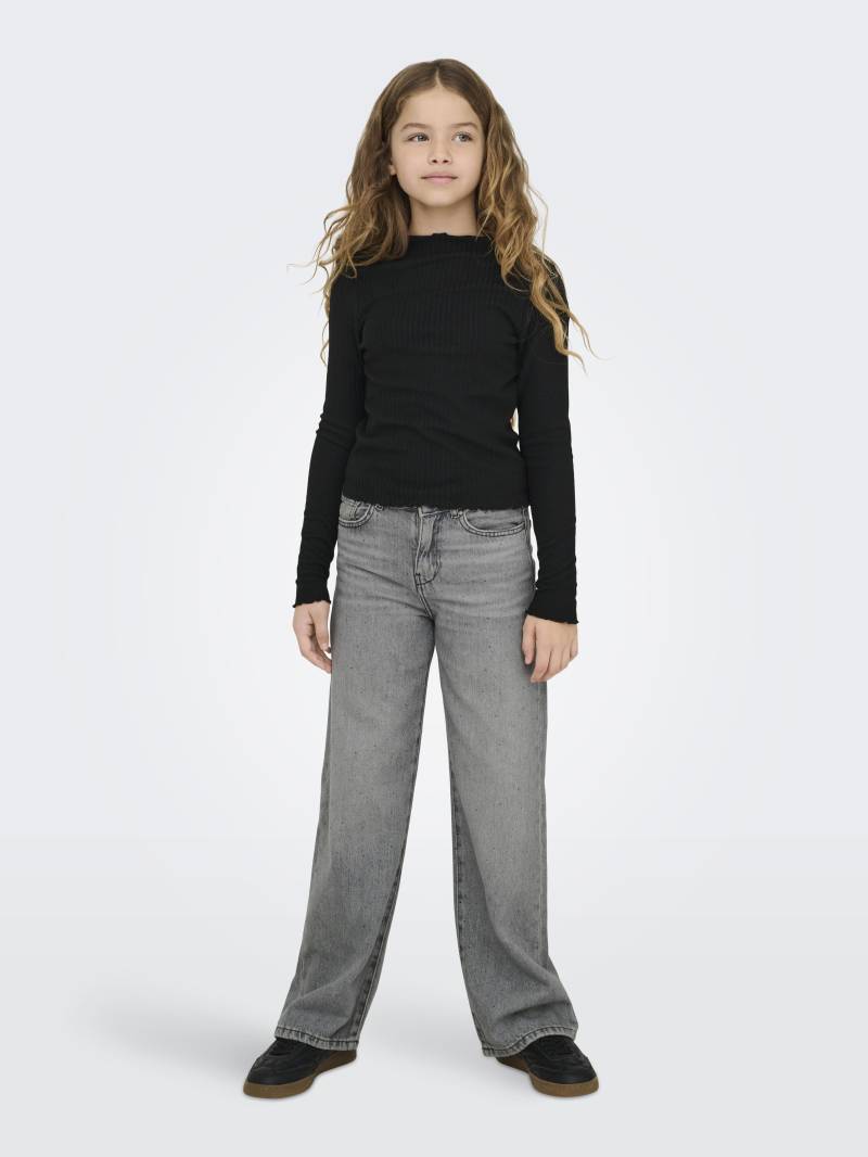 KIDS ONLY - KOGCOBAIN REG WIDE RHINESTONE DNM medium grey denim - Gr. - 152 von KIDS ONLY