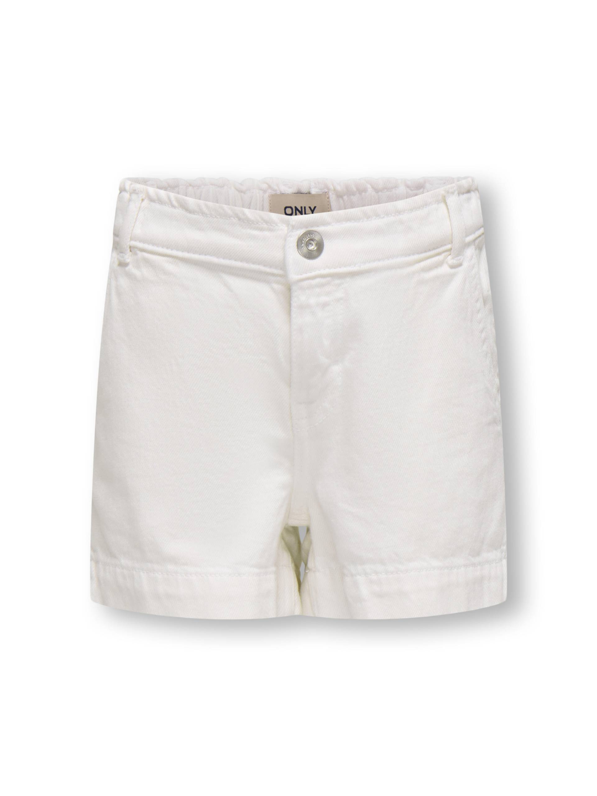 KIDS ONLY - KOGCOMET WIDE SHORTS LIFE DNM GUO020 white denim - Gr. - 152 von KIDS ONLY