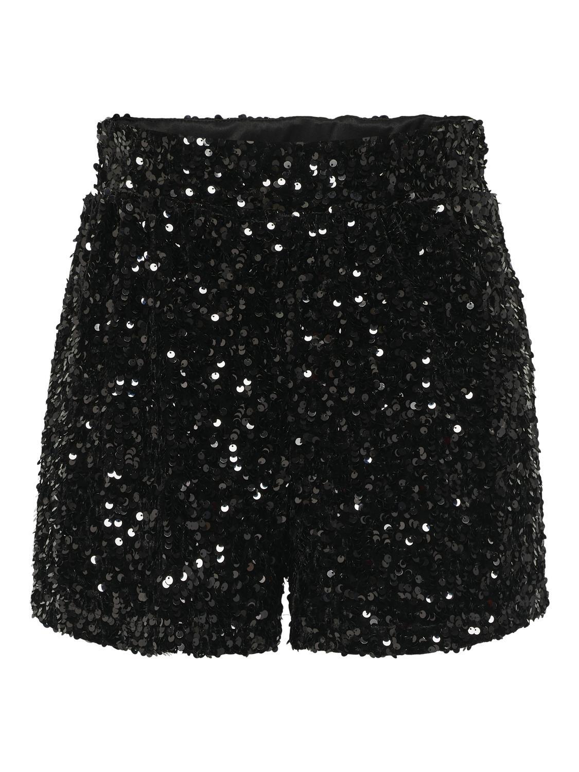 KIDS ONLY - KOGCONFIDENCE SEQUINS SHORTS JRS black - Gr. - 158 von KIDS ONLY
