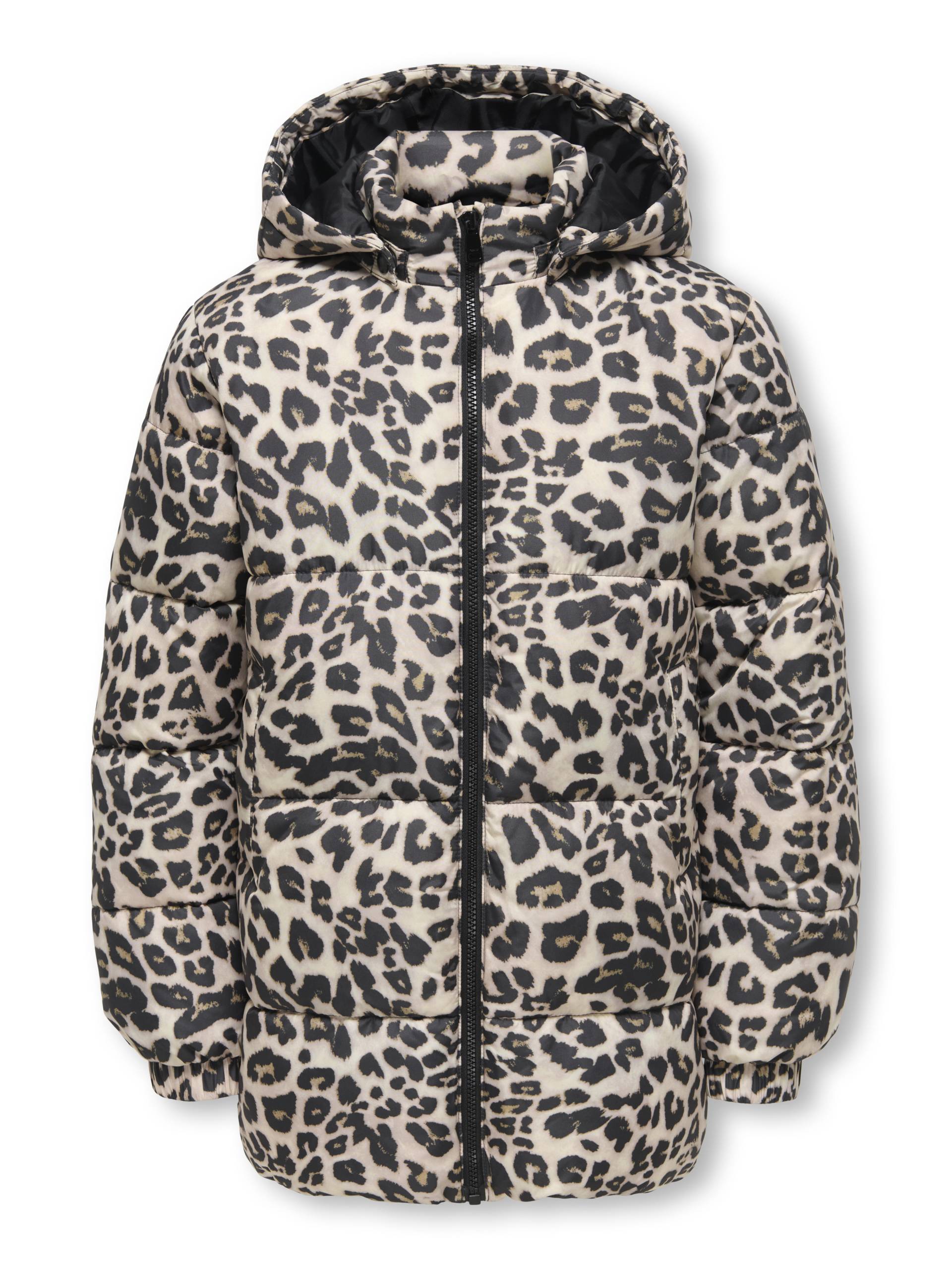 KIDS ONLY - KOGDALIA PUFFER AOP JACKET CS OTW silver mink - Gr. - 158 von KIDS ONLY