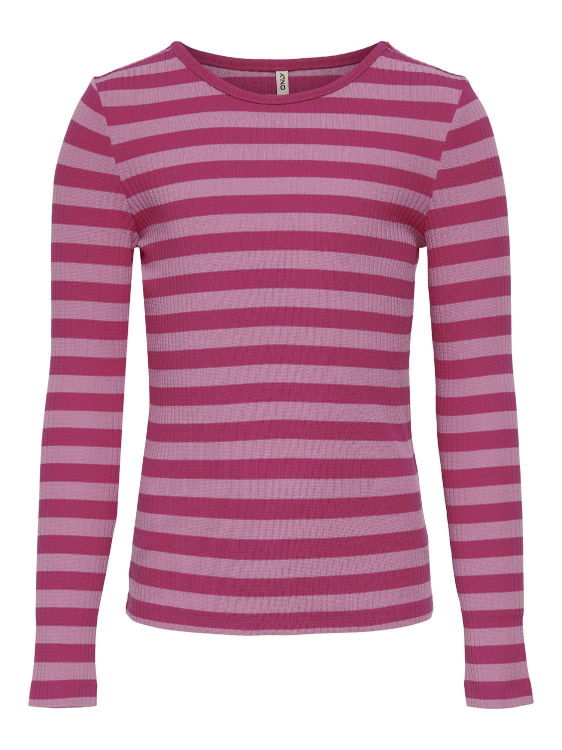 KIDS ONLY - KOGELLA L/S TOP JRS fuchsia purple von KIDS ONLY