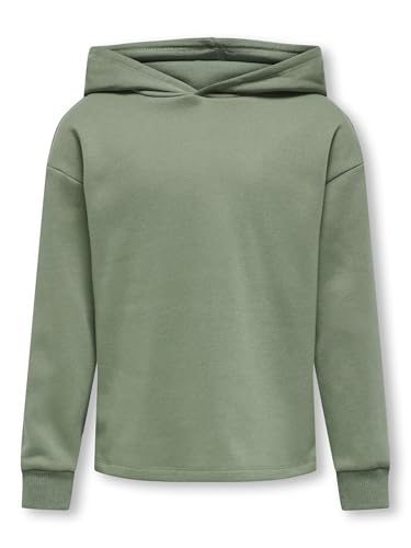 KIDS ONLY Mädchen Kogfave L/S Hood SWT Noos Kapuzenpullover, Hedge Green, 146-152 EU von KIDS ONLY
