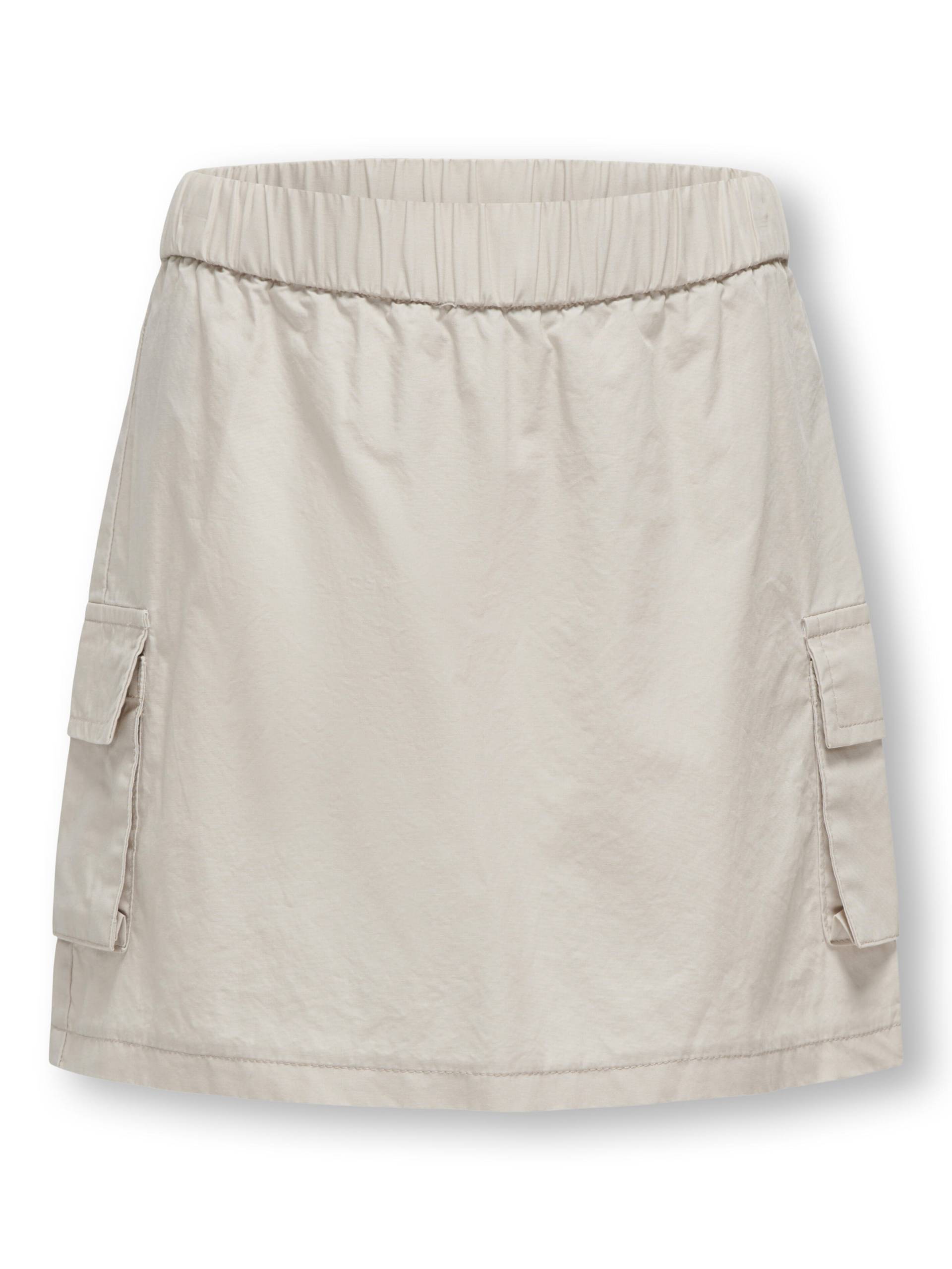 KIDS ONLY - KOGFRANCHES SHORT CARGO SKIRT PNT pumice stone - Gr. - 164 von KIDS ONLY