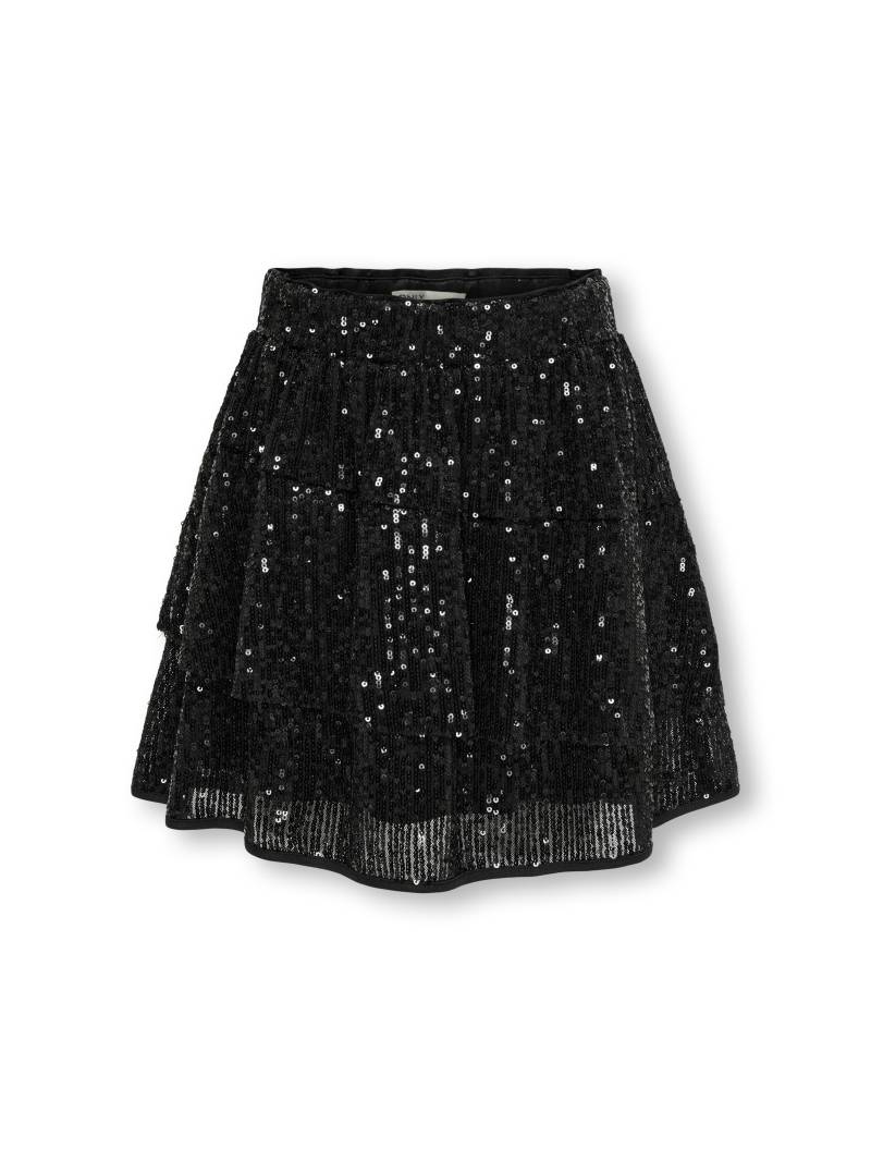 KIDS ONLY - KOGFRANSA SEQUIN ASSYMETRIC SKIRT TLR black - Gr. - 158 von KIDS ONLY