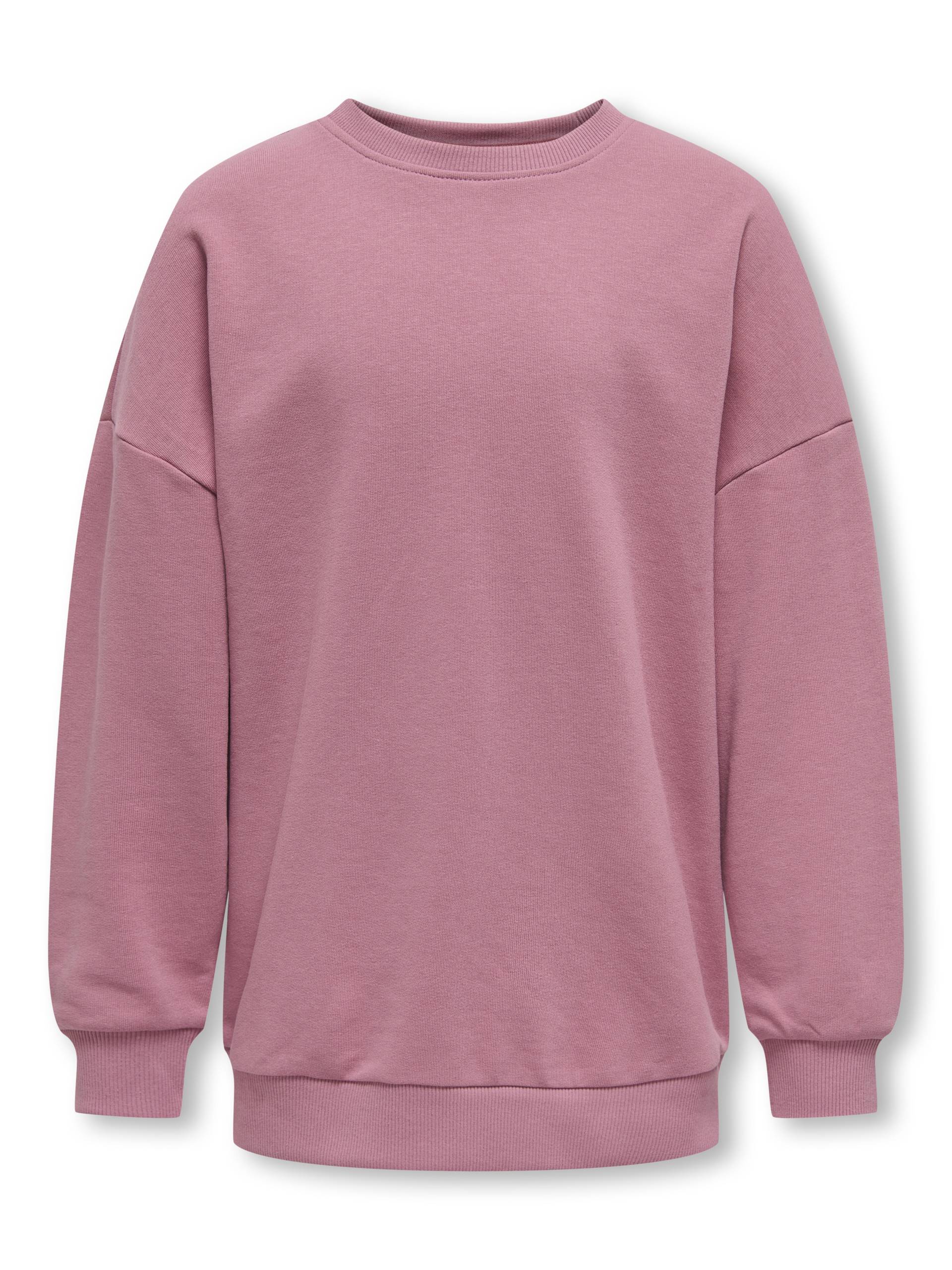 KIDS ONLY - KOGGEORGIA LIFE L/S O-NECK UB SWT heather rose von KIDS ONLY