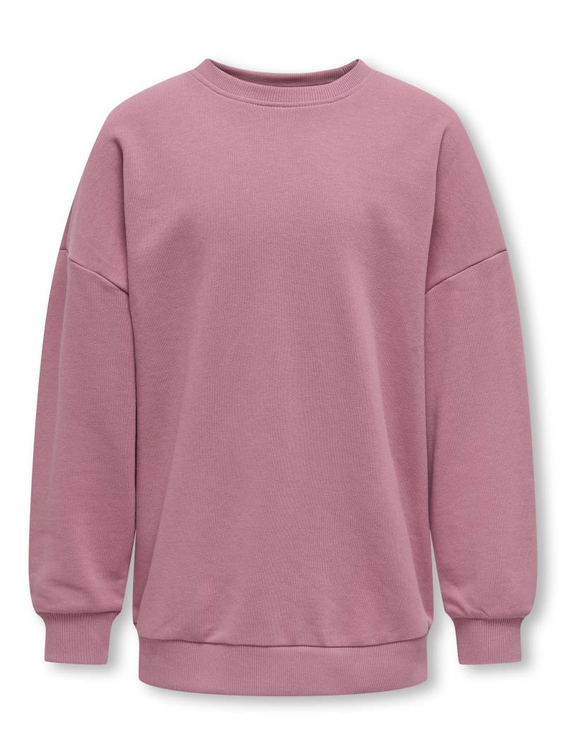 KIDS ONLY - KOGGEORGIA LIFE L/S O-NECK UB SWT heather rose von KIDS ONLY