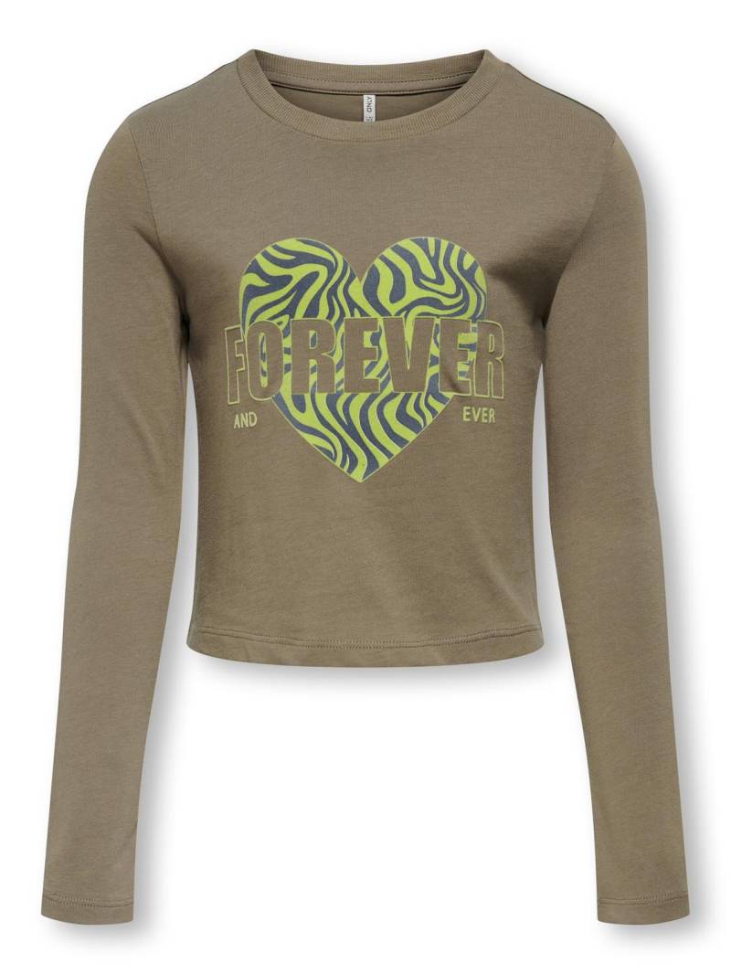 KIDS ONLY - KOGHALEY L/S CITY TOP BOX JRS walnut von KIDS ONLY