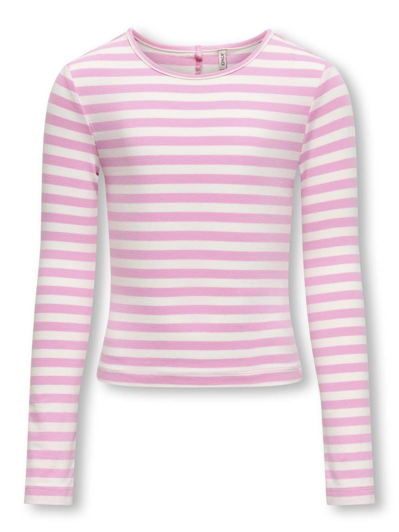 KIDS ONLY - KOGHEIDI L/S SHORT CUT OUT TOP BOX JRS begonia pink von KIDS ONLY
