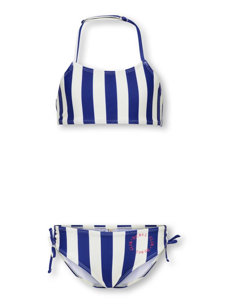 KIDS ONLY - KOGHOLIDAY ROUCHING BIKINI SET ACC mazarine blue von KIDS ONLY