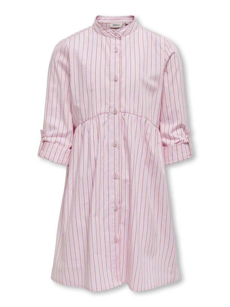 KIDS ONLY - KOGHOLLY DITTE STRIPED DRESS WVN begonia pink - Gr. - 158 von KIDS ONLY