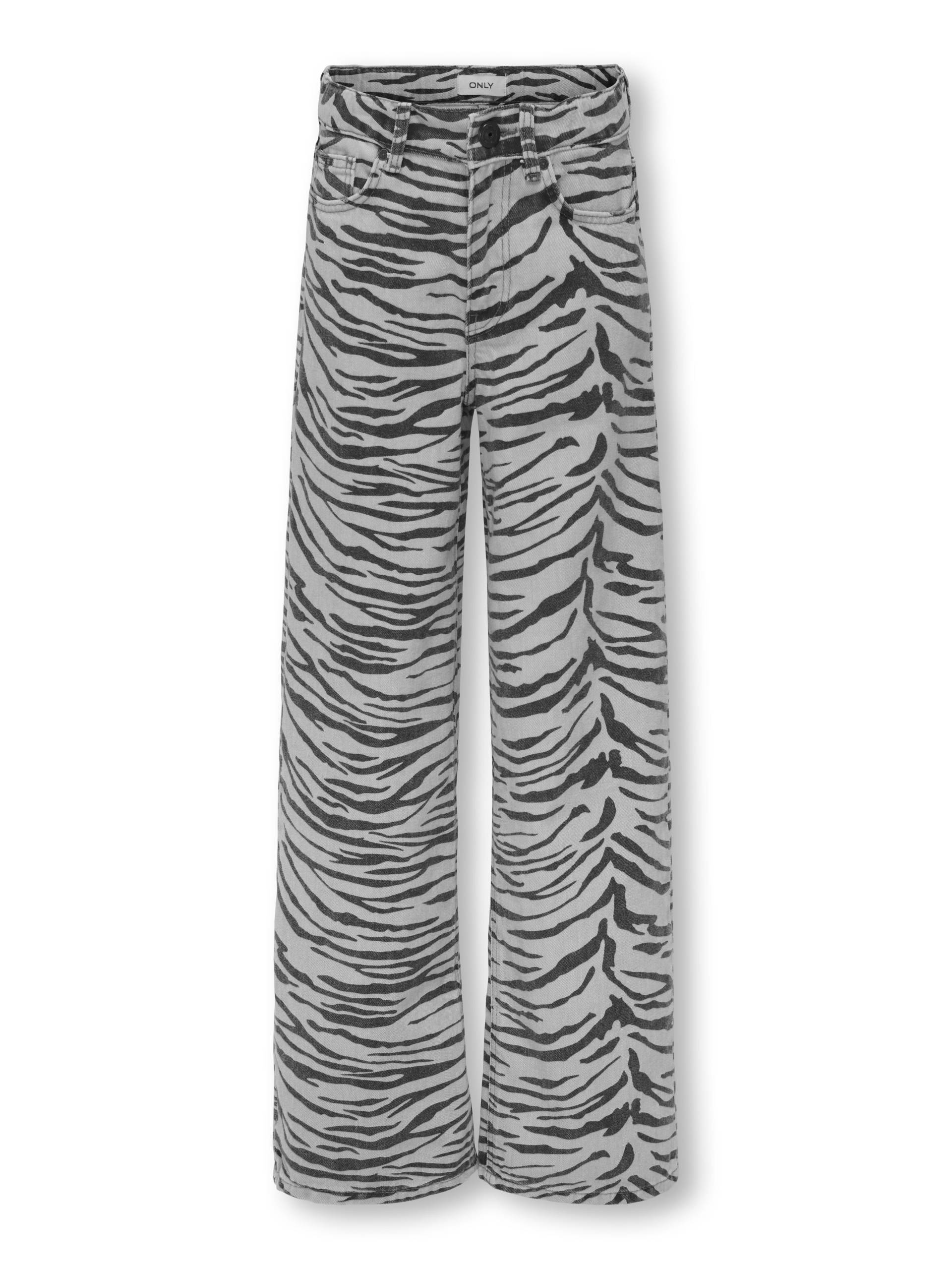 KIDS ONLY - KOGHOPE HW ZEBRA WIDE DNM SIK ecru - Gr. - 152 von KIDS ONLY