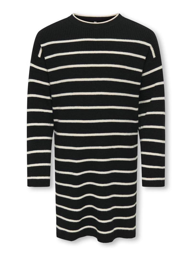 KIDS ONLY - KOGIBI LS O-NECK DRESS CP KNT black von KIDS ONLY