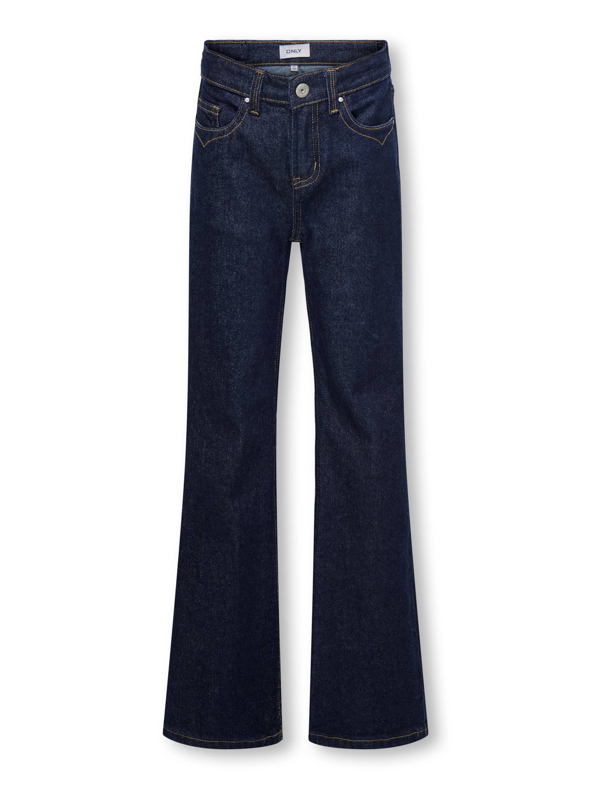KIDS ONLY - KOGJUICY HW FLARE WESTERN DNM MAE dark blue denim - Gr. - 164 von KIDS ONLY