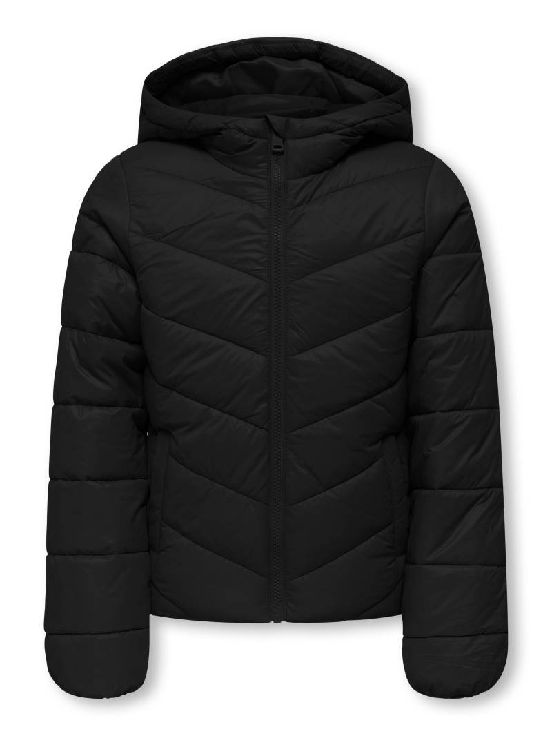 KIDS ONLY - KOGKAJSA LIGHT QUILT HOOD JKT OTW NOOS black - Gr. - 158 von KIDS ONLY