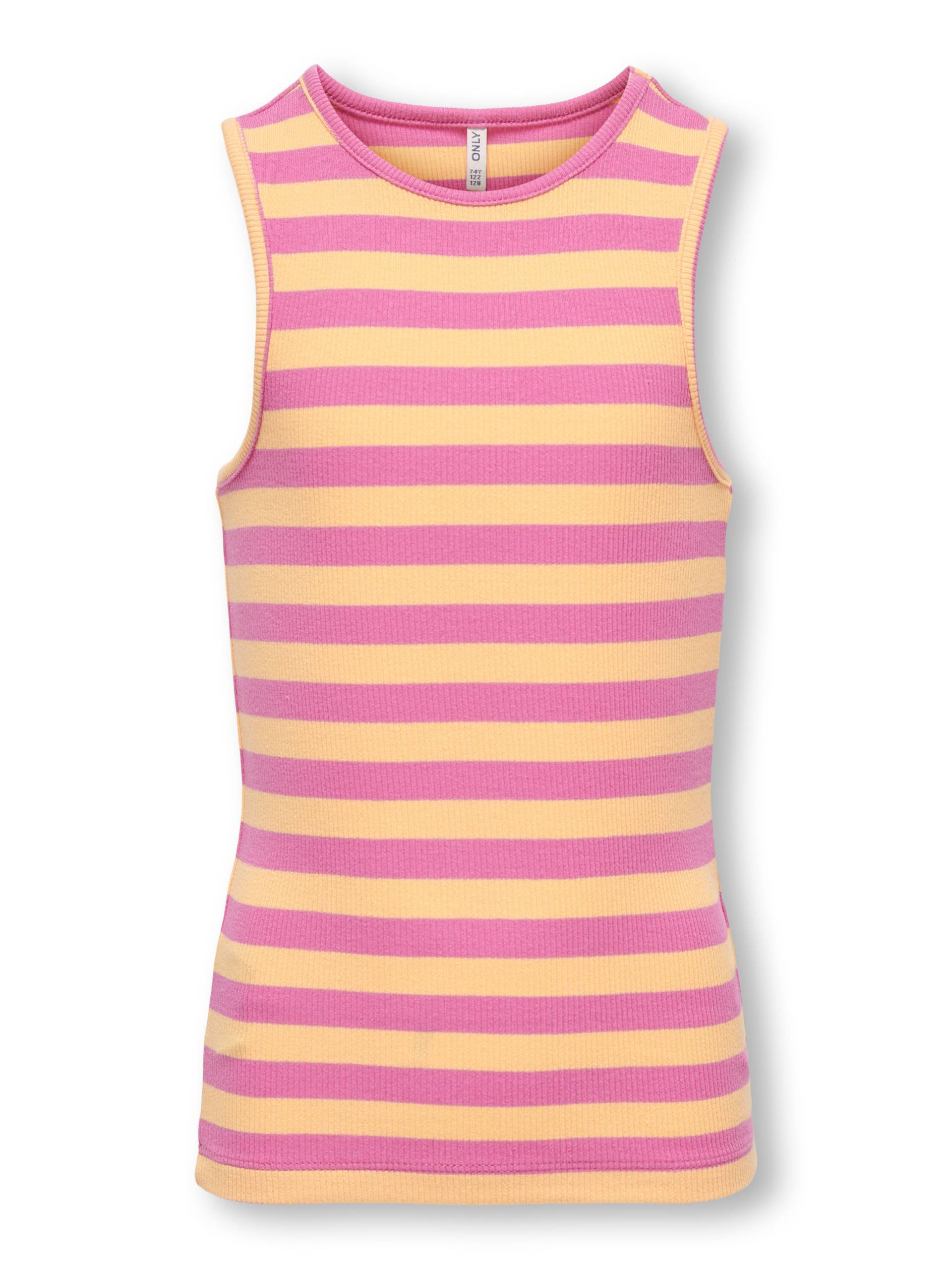 KIDS ONLY - KOGKENYA RIB STRIPE TANK TOP JRS sugar plum von KIDS ONLY