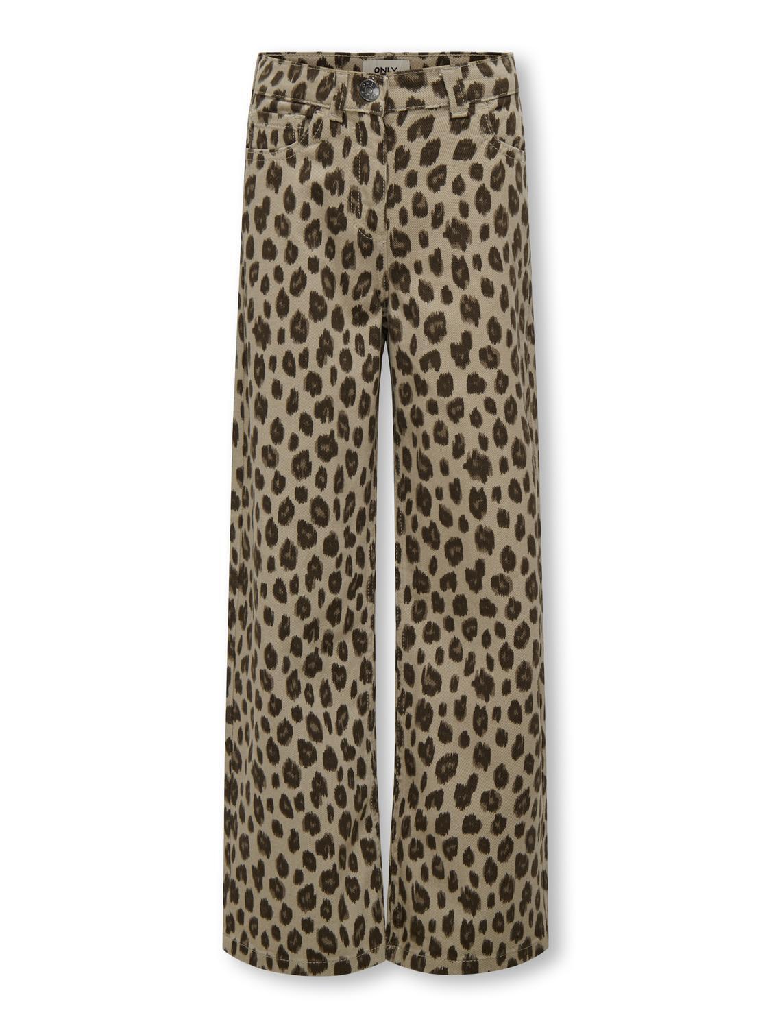 KIDS ONLY - KOGLEO WIDE PANT PNT beige - Gr. - 158 von KIDS ONLY