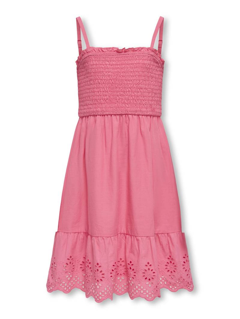 KIDS ONLY - KOGLOU LIFE EMB SMOCK DRESS WVN camellia rose - Gr. - 146 von KIDS ONLY