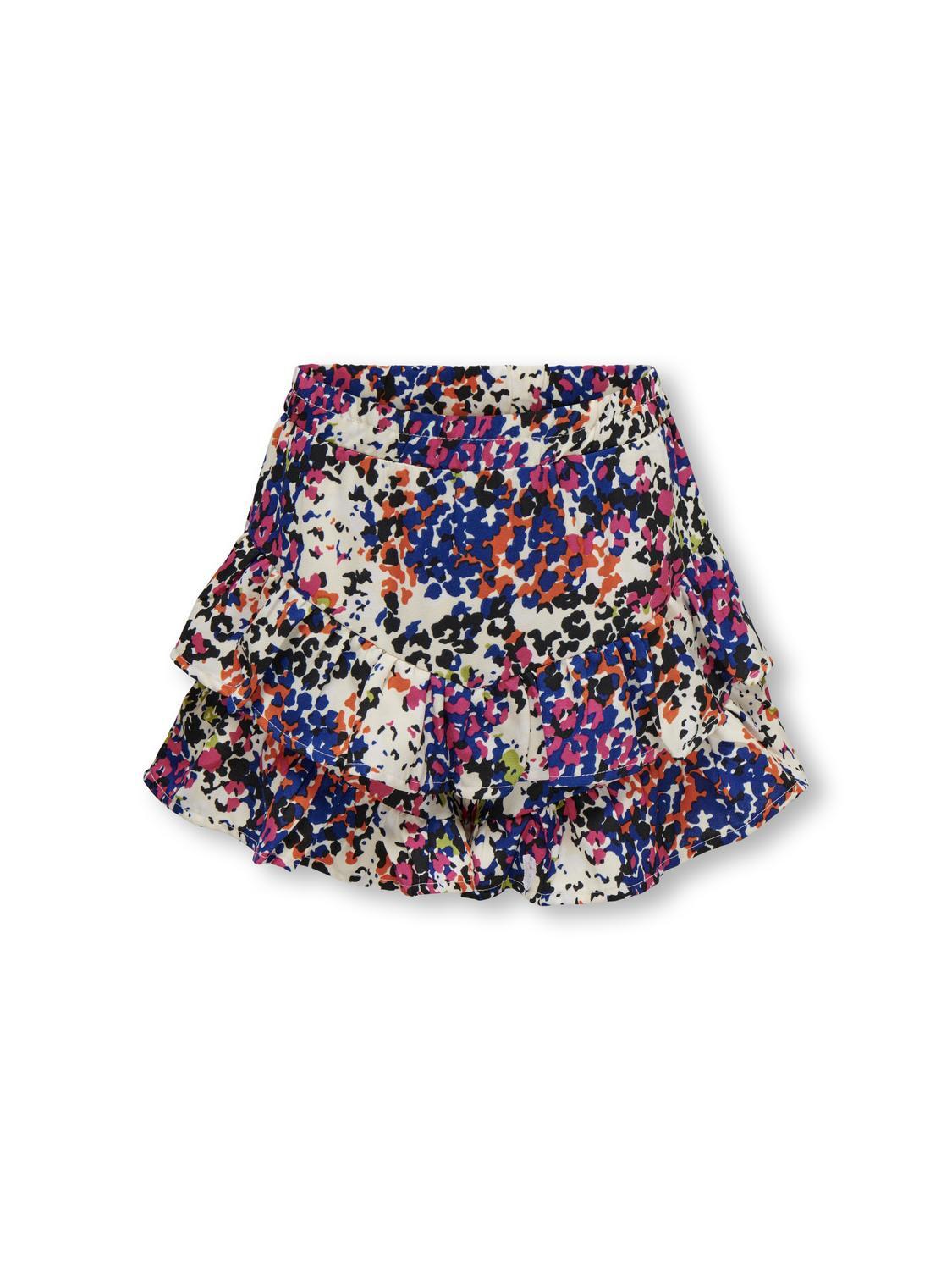KIDS ONLY - KOGLUVA AOP SKORT PTM cloud dancer - Gr. - 164 von KIDS ONLY