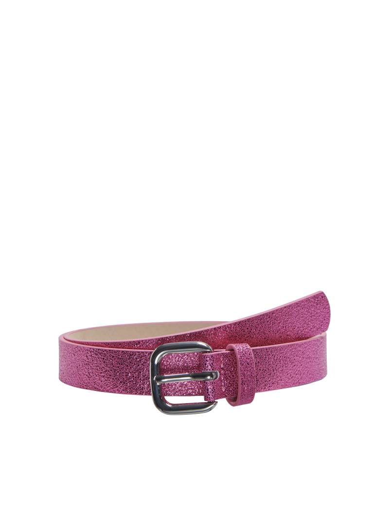 KIDS ONLY - KOGMADELINE SHINY PU JEANS BELT ACC fuchsia purple - Gr. - 75 von KIDS ONLY