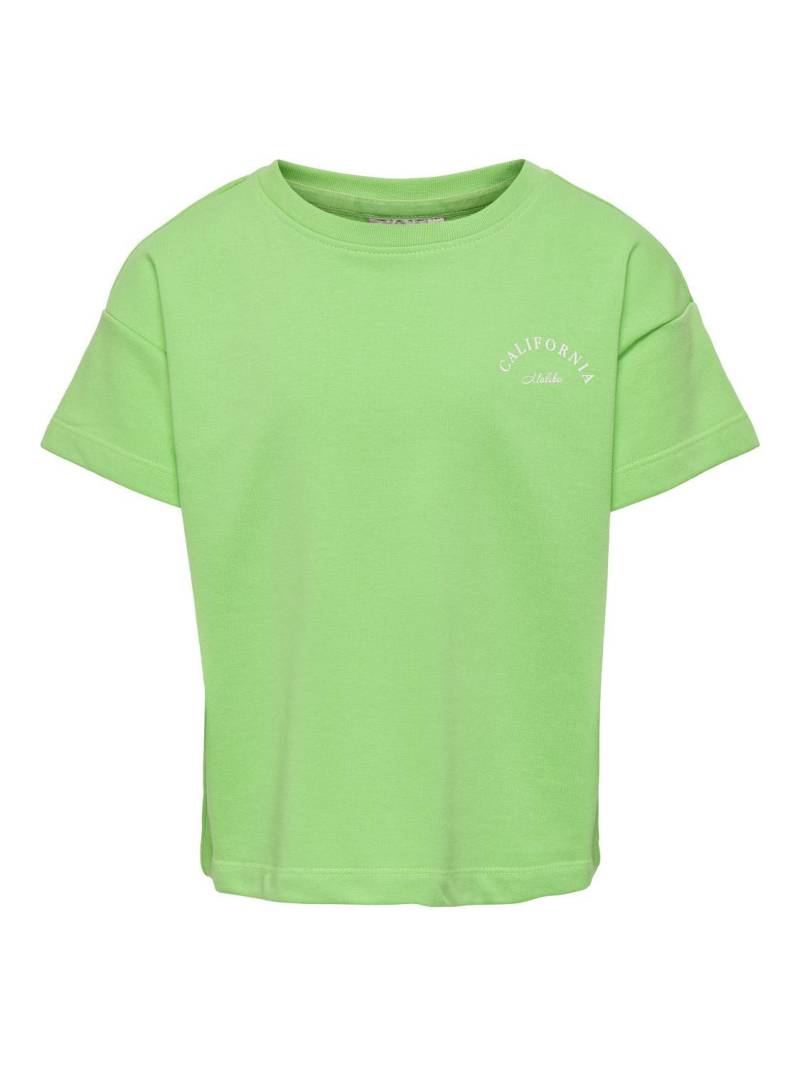KIDS ONLY - KOGMINDY S/S O-NECK UB SWT summer green von KIDS ONLY