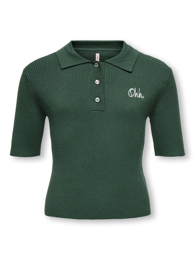KIDS ONLY - KOGNATASCHA SS POLO SHIRT KNT pineneedle von KIDS ONLY