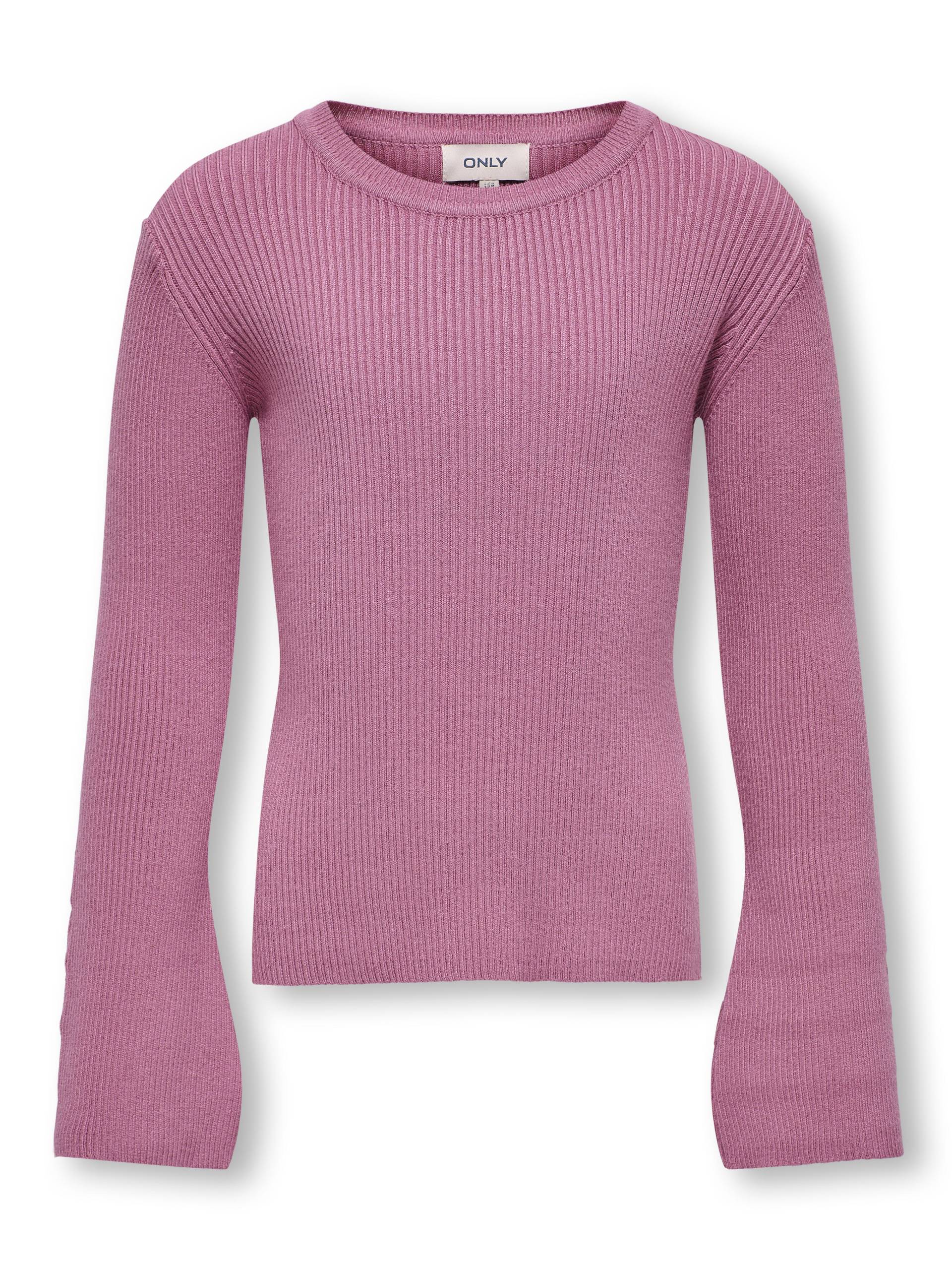 KIDS ONLY - KOGNATASHA LIFE LS O-NECK PEARL CP KNT heather rose von KIDS ONLY